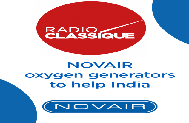 Interview radio classique - Les générateurs d'oxygène NOVAIR pour aider l'Inde